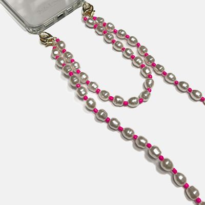 Cadeaux - Posy Pearl Courte SANGLE DE TÉLÉPHONE - FOLIE À TROIS