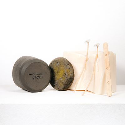 Candles - Essence d'Azur refillable scented candle 360g - MAISON TASSAN