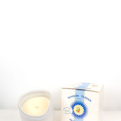 Candles - Essence d'Azur refillable scented candle 180g - MAISON TASSAN