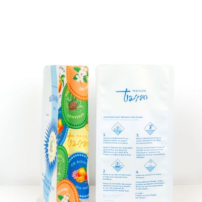 Bougies - Kit de recharge Ecorce du Ventoux 360g - MAISON TASSAN