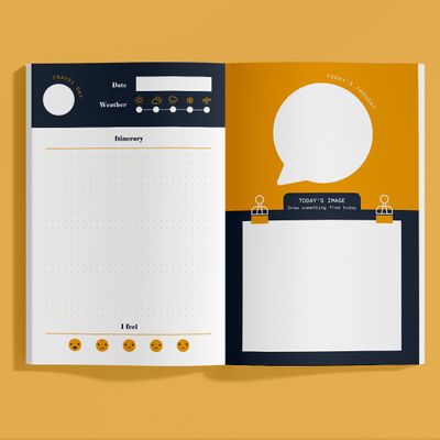 Toys - Travel Passport - Children's Travel Journal/Diary - MORA-PLAY