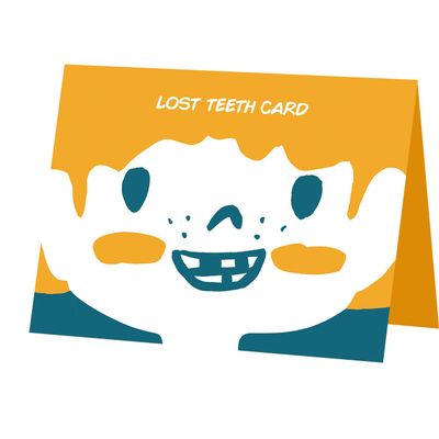 Toys - Lost Teeth Card - Kids Toy - MORA-PLAY
