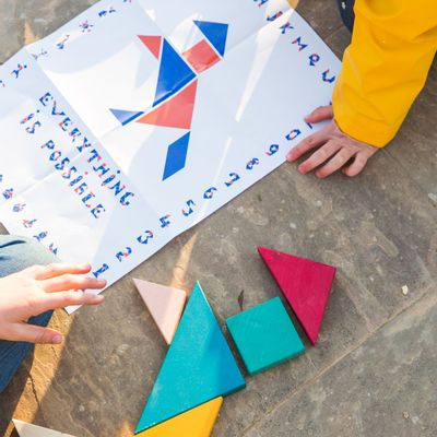 Jouets enfants - Tangram Terre - Jouet pour enfants - MORA-PLAY