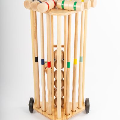 Toys - Professional wooden croquet set - 6 Players - MORA-PLAY
