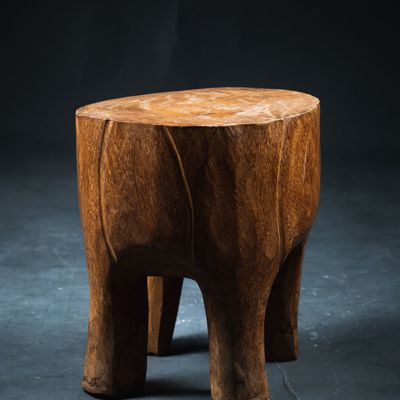 Pièces uniques - Tabouret Lobi bois, Burkina-Faso - QUINTESSENCE AFRICAINE