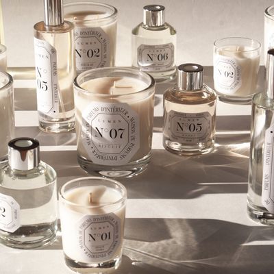 Candles - N°02 - Cotton Flower • Scented Candle 180g - LUMEN • MAISON DE PARFUMS D'INTÉRIEUR