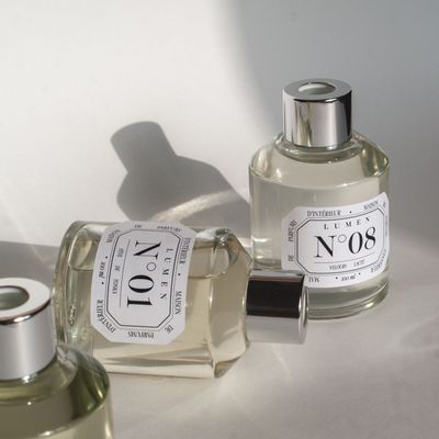 Diffuseurs de parfums - N°08 - Velours Lacté • Diffuseur 100ml - LUMEN • MAISON DE PARFUMS D'INTÉRIEUR