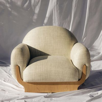 Armchairs - Copacabana Armchair in Natural Oak Base - DUISTT