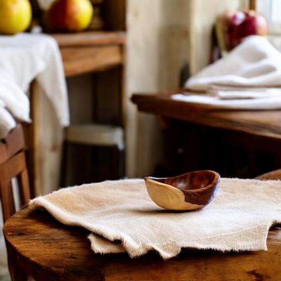 Platter and bowls - Ostar Arched Sheesham Wood Bowl - Handcrafted & Sustainable - Unique - MAISON ZOE