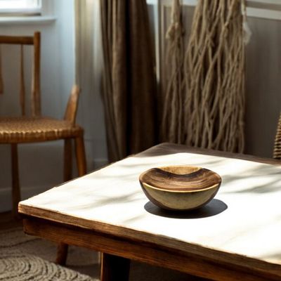 Platter and bowls - Ostar Sheesham Wood Bowl – Handmade - Sustainable - and Food-Safe - MAISON ZOE