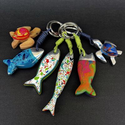 Gifts - Keychain Mini Ibiza | Pack 100 - ERNESTO DE BARCELONA
