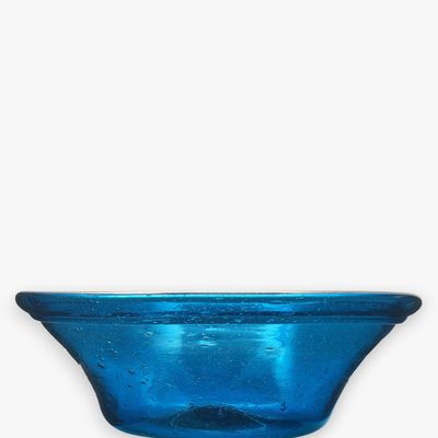 Bowls - Camino Recycled Glass Bowl – Ecologically -Mouth Blown, 10 colors 25cm - MAISON ZOE