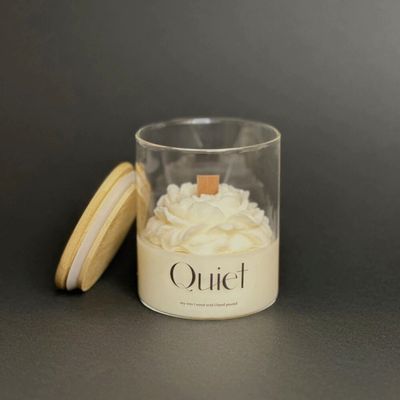 Design objects - Bloom Dual Delight - Soy Wax Candles with Black Orchid Fragrance - QUIET