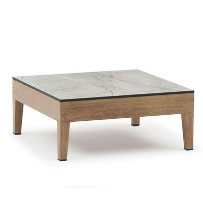 Tables de jardin - Table basse RIVIERA en aluminium - COUTURE JARDIN