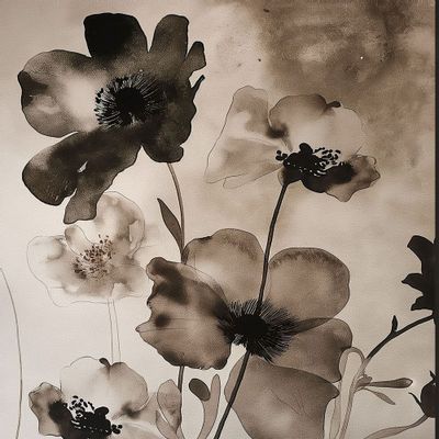 Papiers peints - Feuille de papier peint n°3 - Toledo Noir - JOLI JOUR PARIS