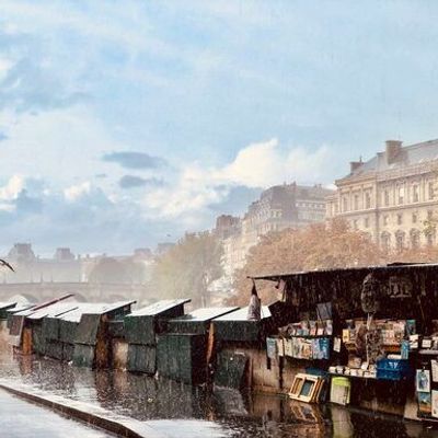 Art photos - Fine art photography - Paris "Les bouquinistes" n°4 - JOLI JOUR PARIS