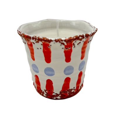 Decorative objects - Ceraminc Creta candle CITRONELA size M - WAX DESIGN - BARCELONA