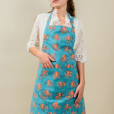 Tabliers de cuisine - Blue Octopus Apron - KORES ACCESSORIES