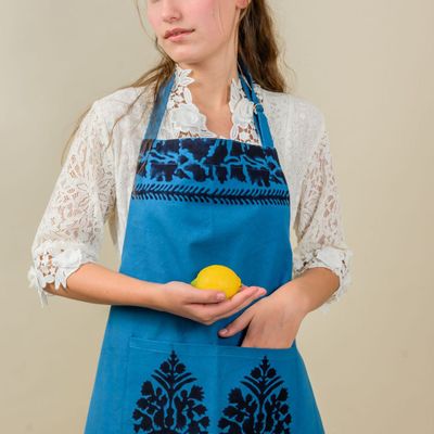 Aprons - Skyrian Blue Apron - KORES ACCESSORIES