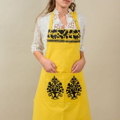 Aprons - Skyrian Yellow Apron - KORES ACCESSORIES