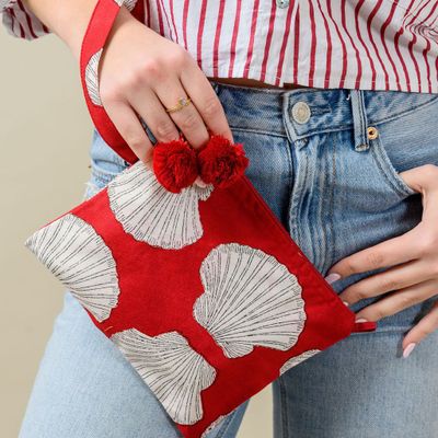 Sacs et cabas - White Shell Pouch Bag - KORES ACCESSORIES