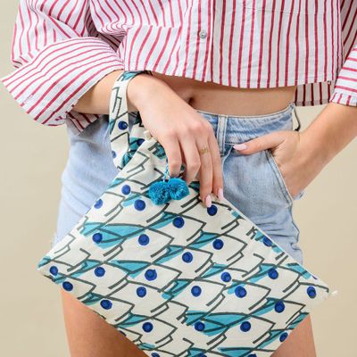Bags and totes - Sardine Wristlet Bag - KORES ACCESSORIES