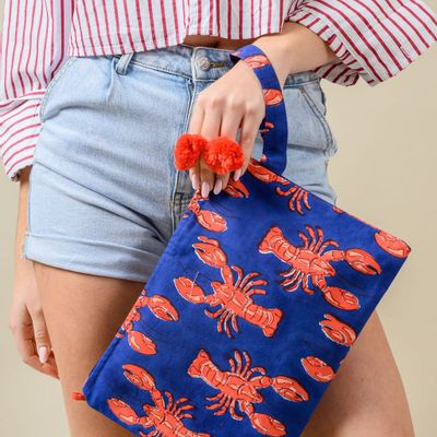 Bags and totes - Lobster Wristlet Bag - KORES ACCESSORIES