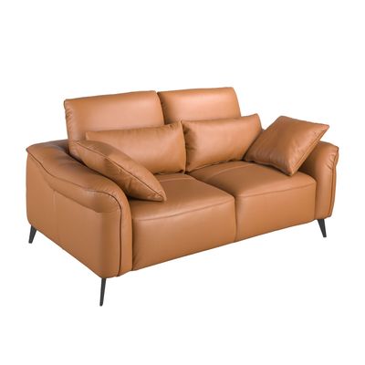 Sofas - 2 seater sofa brown leather - ANGEL CERDÁ