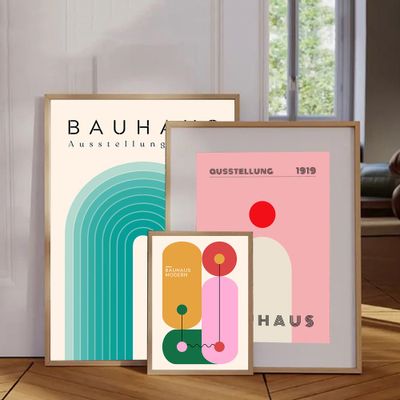 Affiches - Collection BAUHAUS - BLUE SHAKER