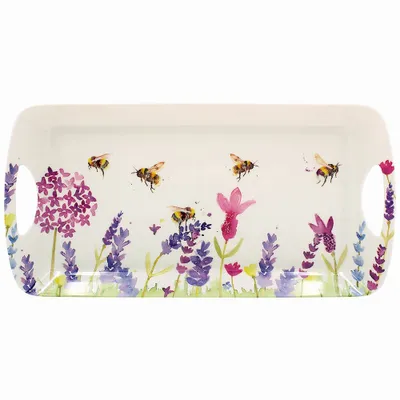 Plateaux - moyen plateau lavender & bees - KARENA INTERNATIONAL