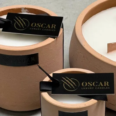 Accessoires de jardinage - Pot d'extérieur beige - OSCAR LUXURY CANDLES