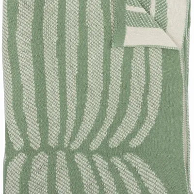 Comforters and pillows - Vilja Blanket Green 130x170 cm - PENTIK