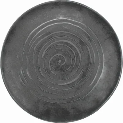 Everyday plates - Kivi Plate Dark Grey 26 cm - PENTIK