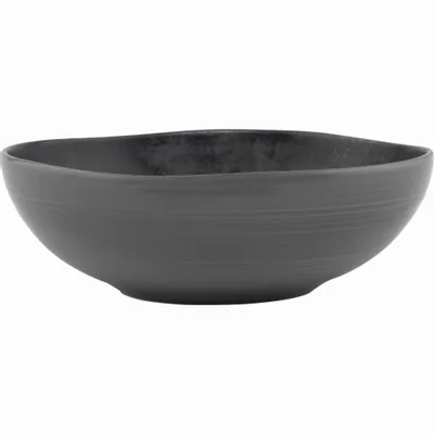 Everyday plates - Kivi Plate Deep Dark Grey 20 cm 0,95 l - PENTIK