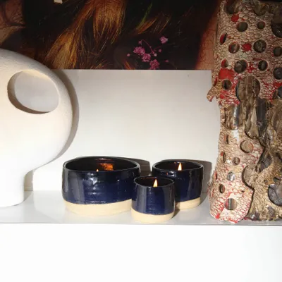 Tasses et mugs - Bougie parfumée rechargeable Or rouge du Midi 360g - MAISON TASSAN