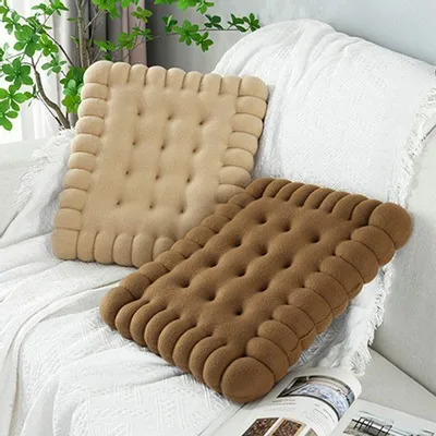 Couettes et oreillers  - Coussin conçu comme un biscuit - SAANI HOME