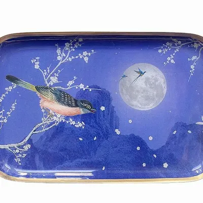 Trays - "Reveries" enamelled tray - PARADISIO IMAGINARIUM