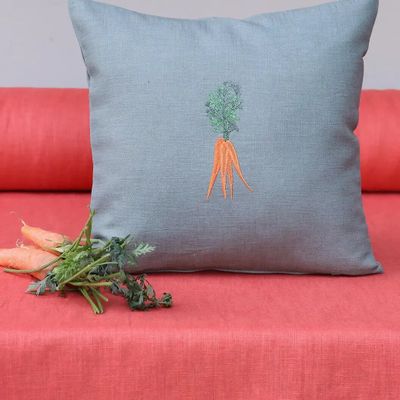 Comforters and pillows - Linen pillow cover | VERDURA - GIARDINO SEGRETO