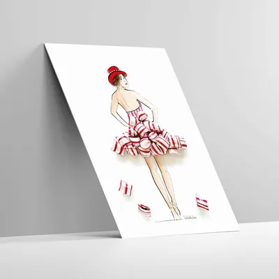 Papeterie - carte avec enveloppe Circus Air - LUETTEBLUETEN