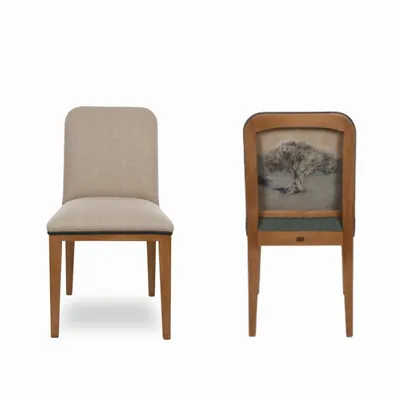 Chairs for hospitalities & contracts - Mauro Chair Essence Olivo |Chair - CREARTE COLLECTIONS