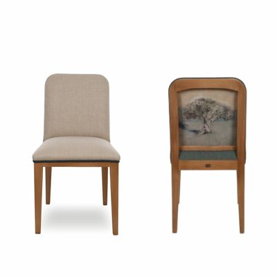 Chaises pour collectivités - Mauro Chair Essence Olivo |Chaise - CREARTE COLLECTIONS