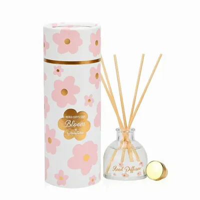 Home fragrances - Reed Diffuser Pink Bloom 50ml - SOAPTALES