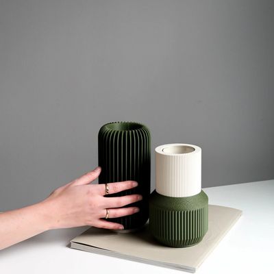 Vases - VASE - CANDLE INSPIRE COLLECTION - MENDELEK STUDIO