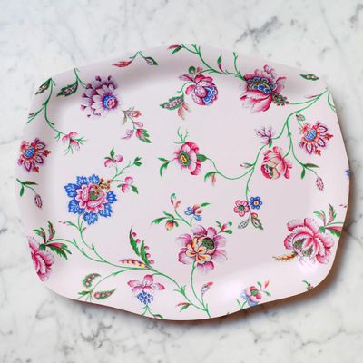Trays - Pondicherry Rococo Plateau - PARADISIO IMAGINARIUM