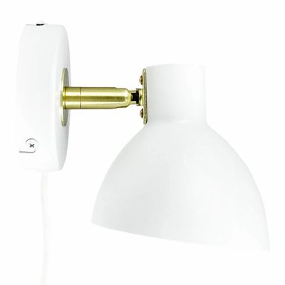 Wall lamps - Lilje White/ brass Wall lamp - DYBERG LARSEN