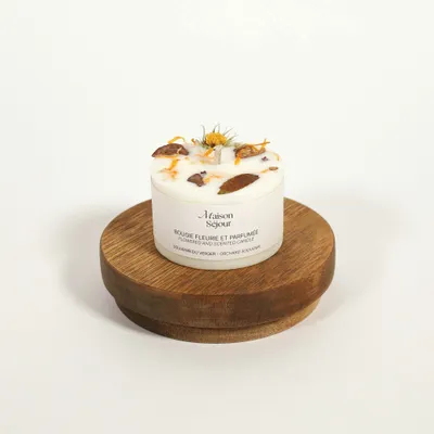 Floral decoration - Votive candle - Orchard souvenir (80G) - MAISON SÉJOUR