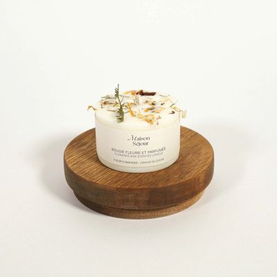 Décorations florales - Bougie votive - Fleur d'oranger (80G) - MAISON SÉJOUR