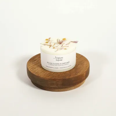 Floral decoration - Votive candle - Frangipani & Jasmine (80G) - MAISON SÉJOUR