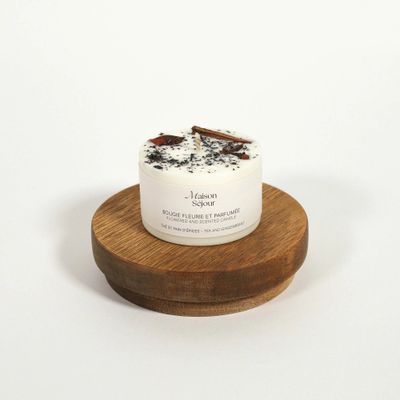 Décorations florales - Bougie votive - Thé et pain d'épices (80G) - MAISON SÉJOUR