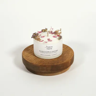 Floral decoration - Votive Candle - Rhubarb Pie (80G) - MAISON SÉJOUR